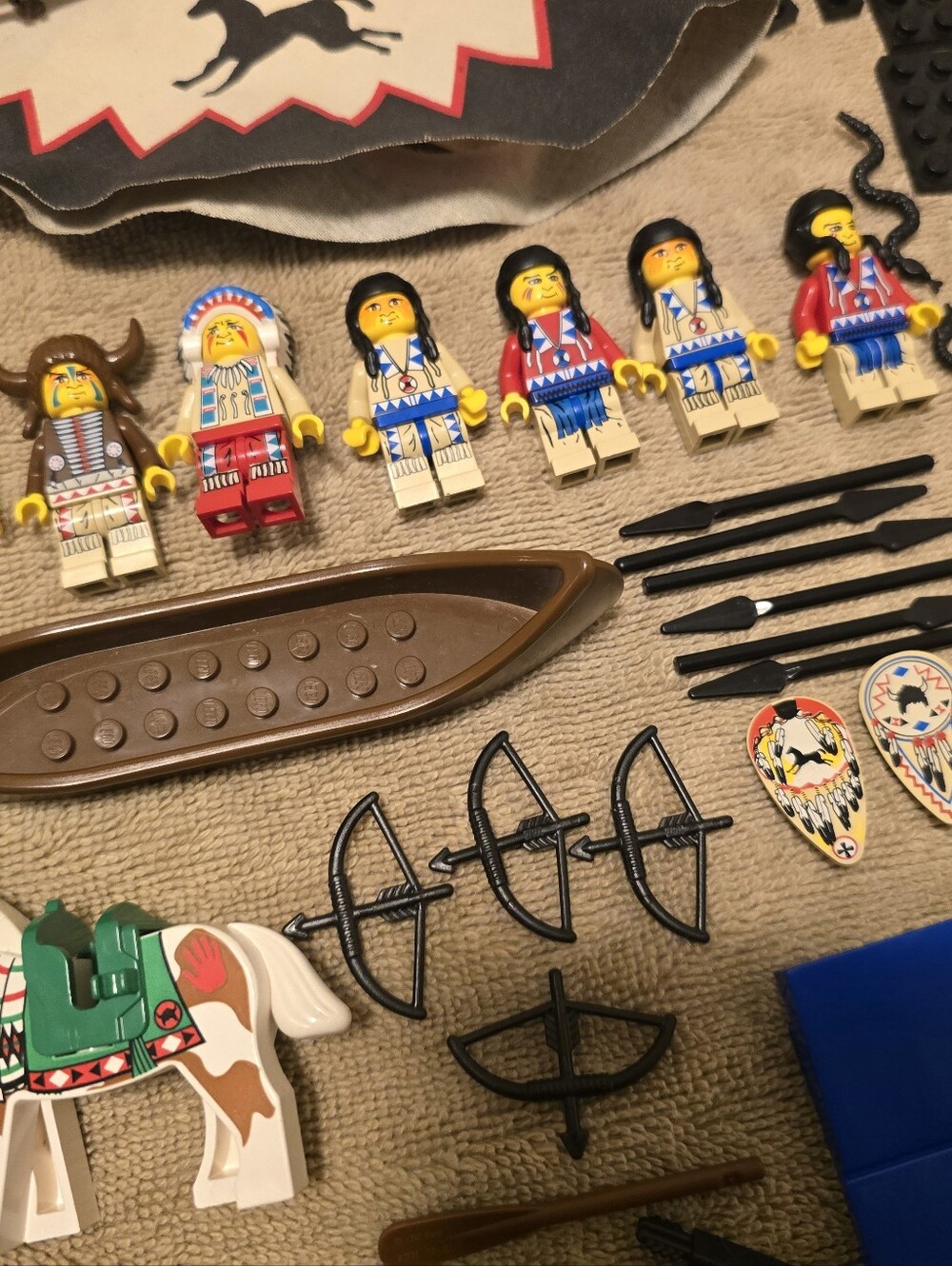 LEGO 6766 Rapid River Village 99% Complete Vintage Western *read*no - Picture 12 of 14